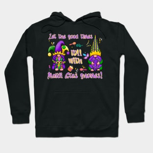 Mardi Gras Gnomes Hoodie